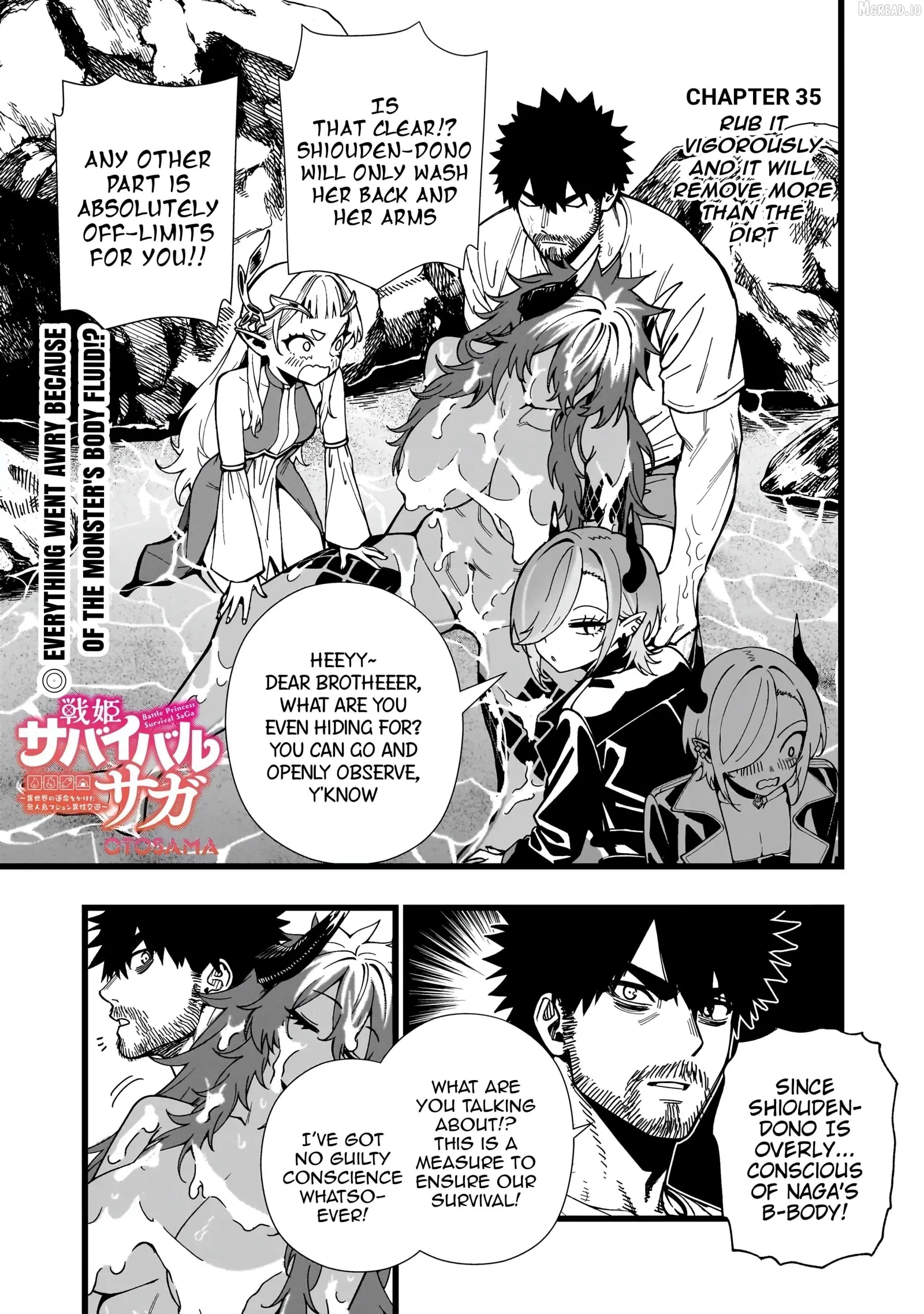 Senki Survival Saga: Isekai no Unmei o Kaketa Mujintou Fujun Iseikouyuu Chapter 35 page 1