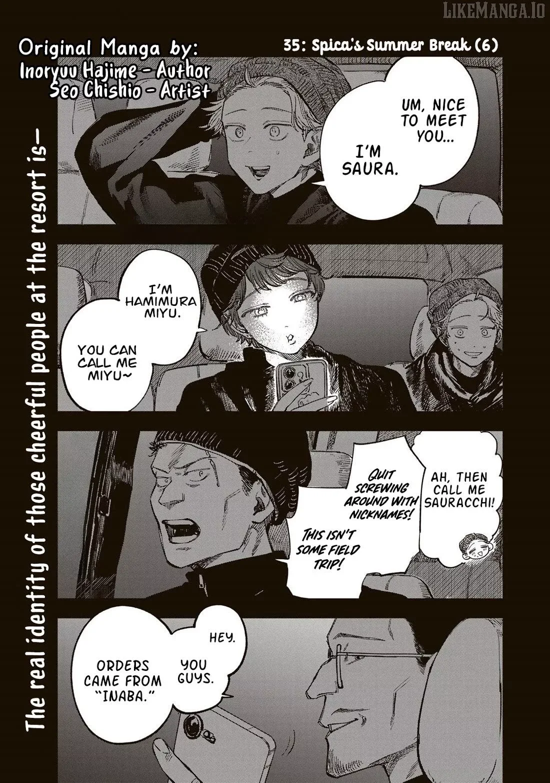 Tsumi To Batsu No Spica Chapter 35 page 1