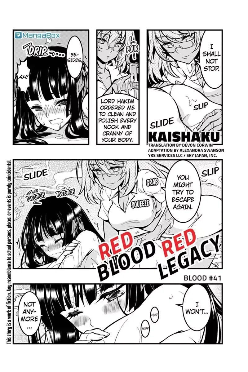 Aka Akatoretachi No Monogatari Chapter 41 page 1