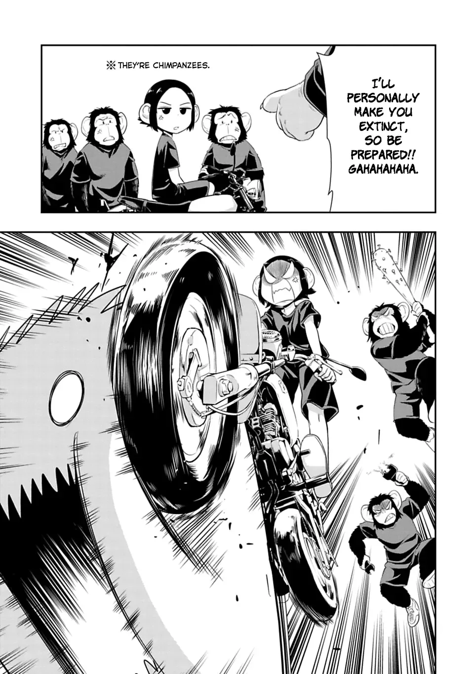 Murenase! Shiiton Gakuen Chapter 48 page 17