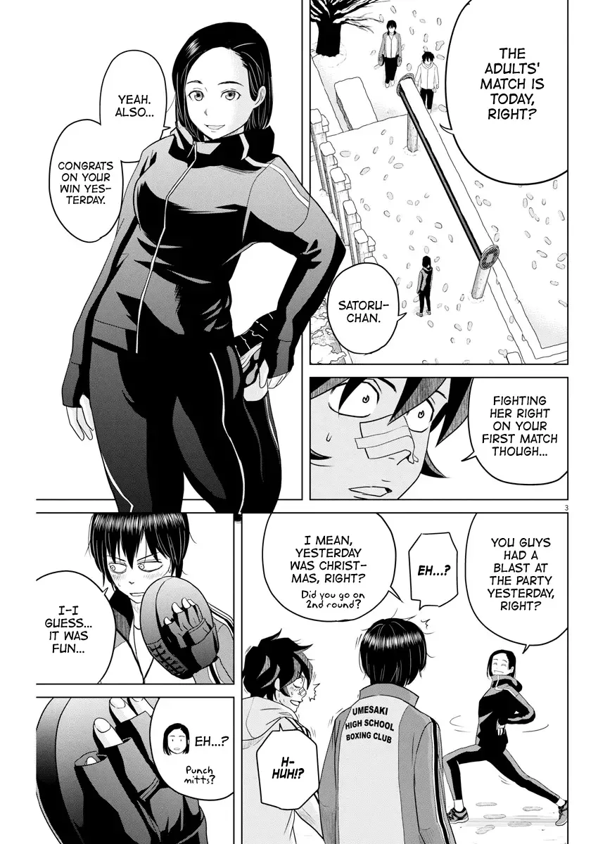Saotome Senshu, Hitakakusu Chapter 96 page 3