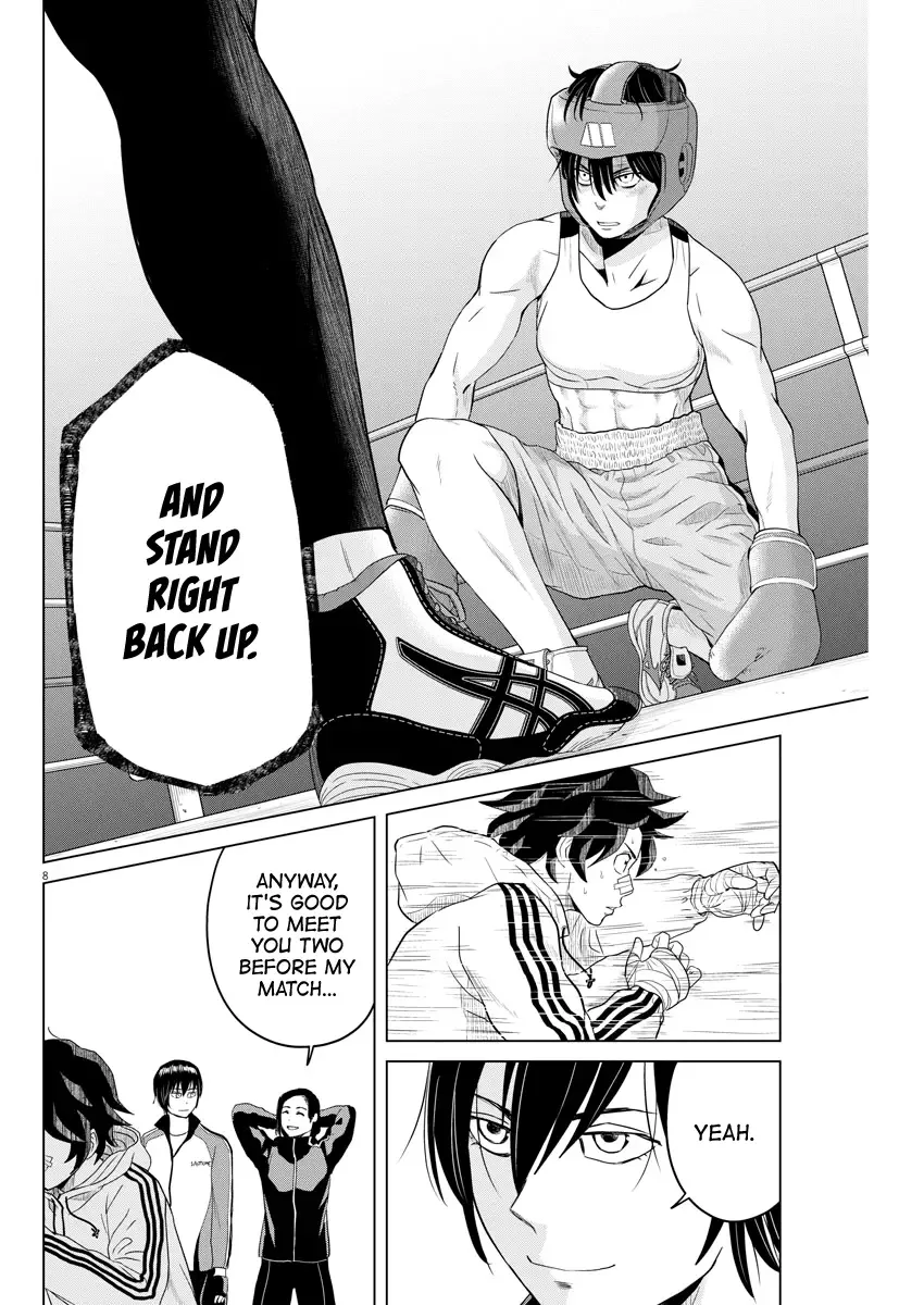Saotome Senshu, Hitakakusu Chapter 96 page 8