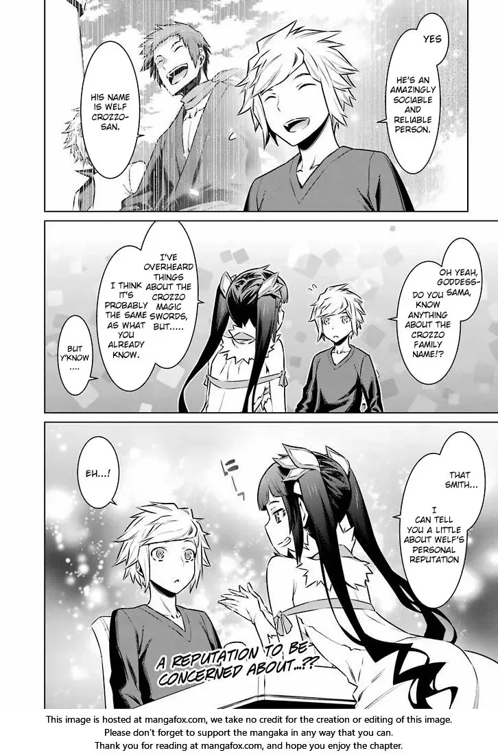 Dungeon ni Deai wo Motomeru no wa Machigatteiru Darou ka Chapter 53 page 19