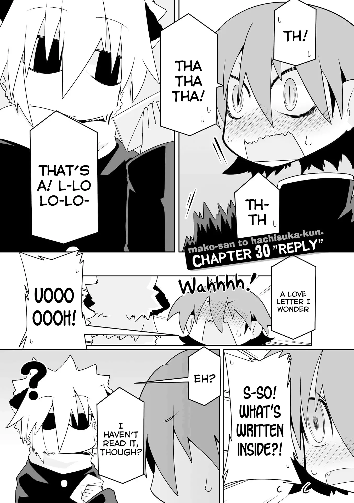 Mako-san to Hachisuka-kun. Chapter 30 page 1