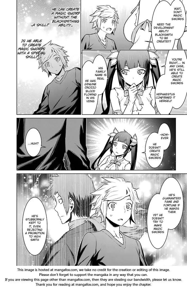 Dungeon ni Deai wo Motomeru no wa Machigatteiru Darou ka Chapter 54 page 6