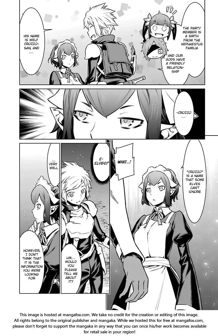 Dungeon ni Deai wo Motomeru no wa Machigatteiru Darou ka Chapter 54 page 10