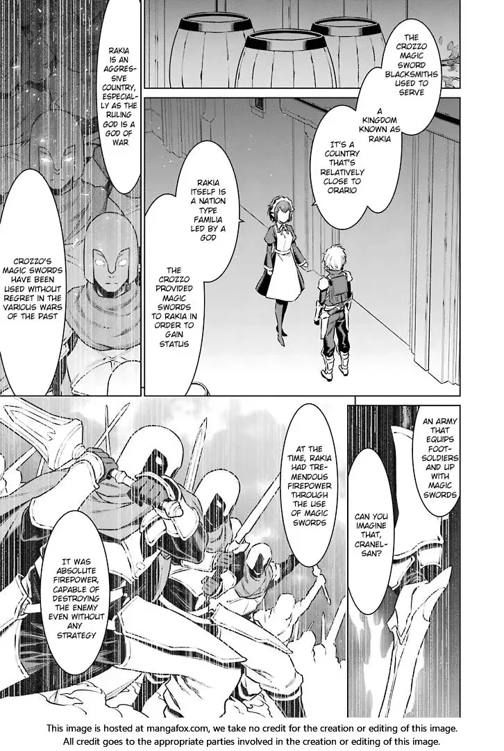 Dungeon ni Deai wo Motomeru no wa Machigatteiru Darou ka Chapter 54 page 11