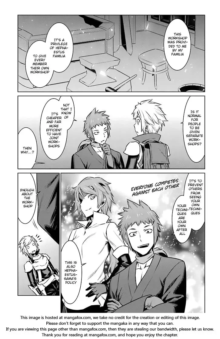 Dungeon ni Deai wo Motomeru no wa Machigatteiru Darou ka Chapter 54 page 19