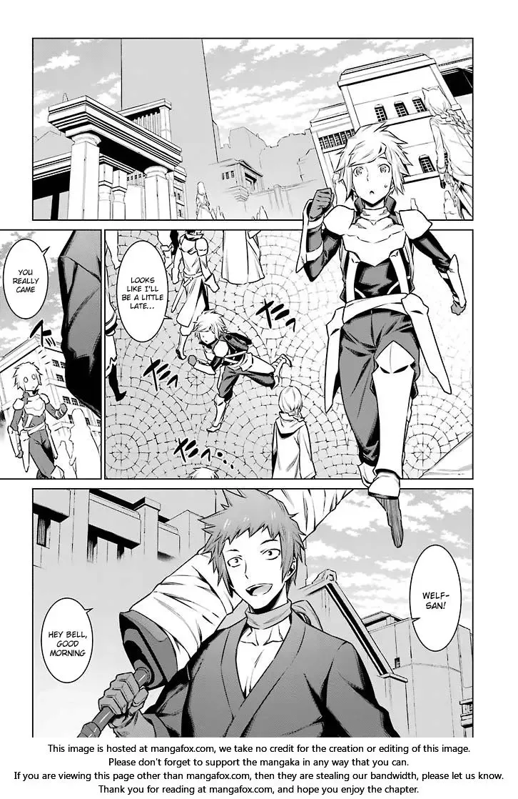 Dungeon ni Deai wo Motomeru no wa Machigatteiru Darou ka Chapter 54 page 15
