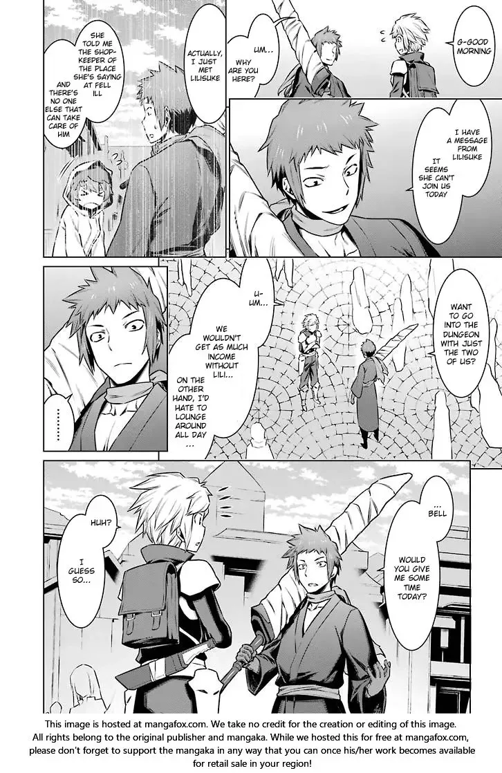 Dungeon ni Deai wo Motomeru no wa Machigatteiru Darou ka Chapter 54 page 16