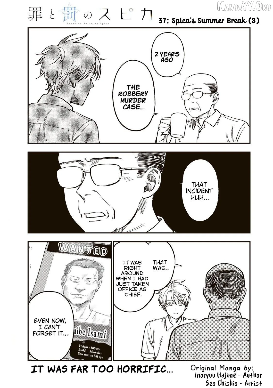 Tsumi To Batsu No Spica Chapter 37 page 1