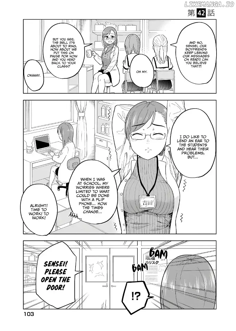 My Classmate Tanaka-San Is Super Scary Chapter 42 page 2