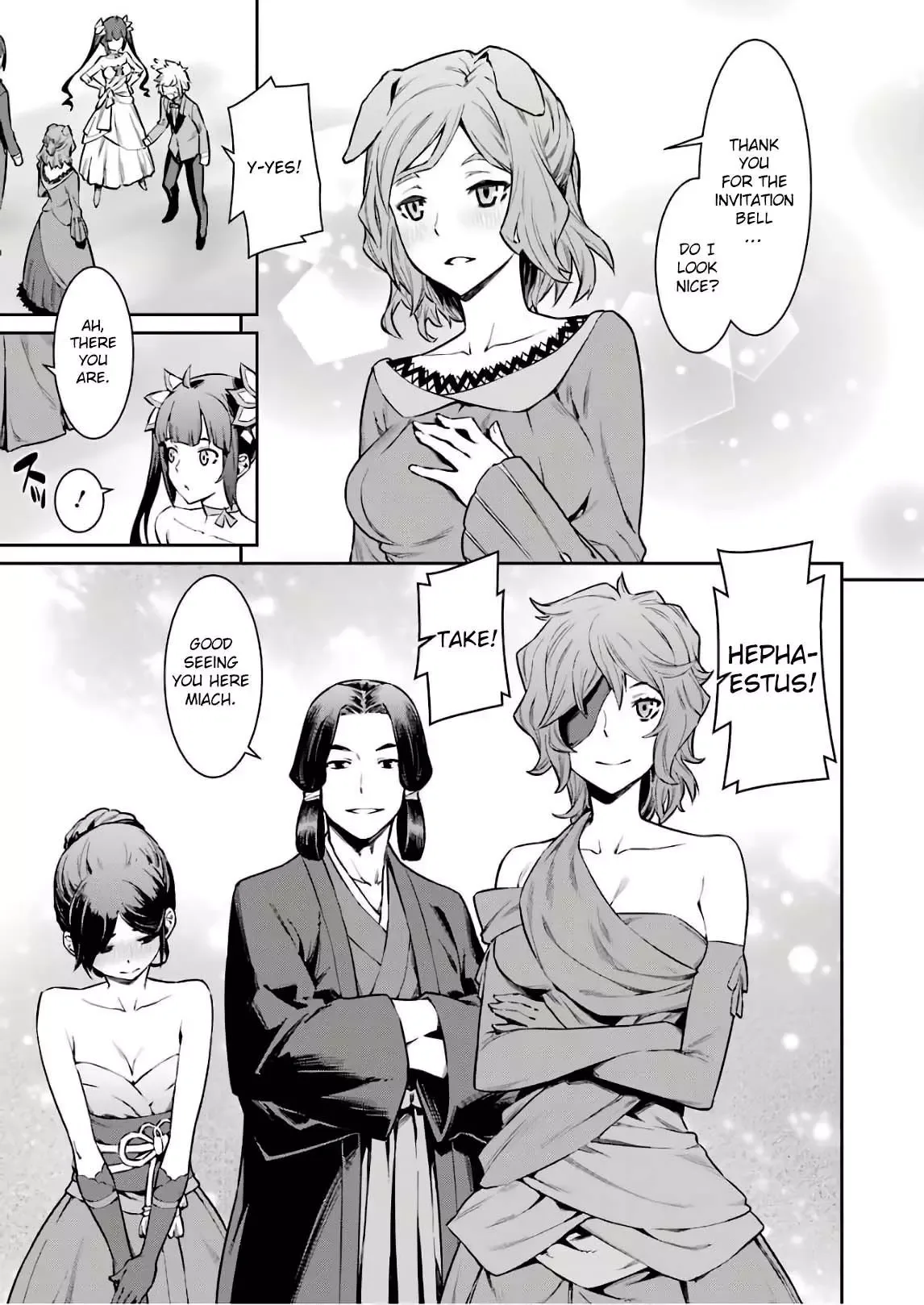 Dungeon ni Deai wo Motomeru no wa Machigatteiru Darou ka Chapter 88 page 4