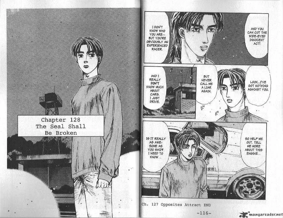 Initial D Chapter 128 page 1