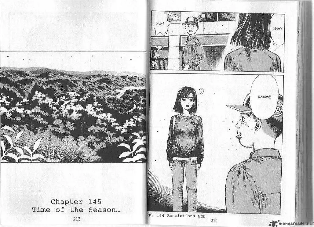 Initial D Chapter 145 page 1