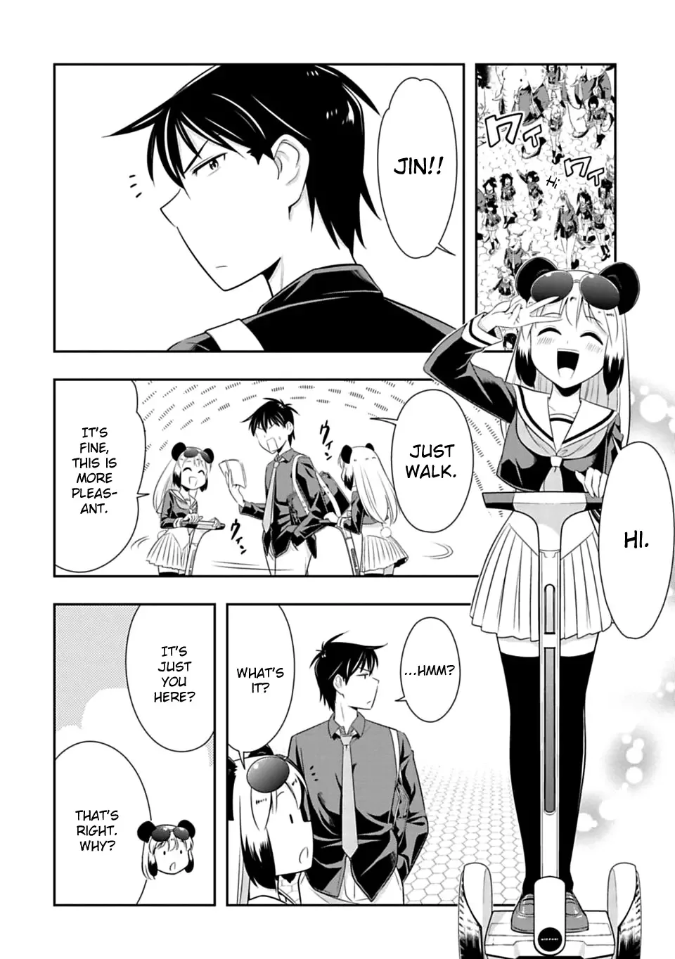 Murenase! Shiiton Gakuen Chapter 44 page 3