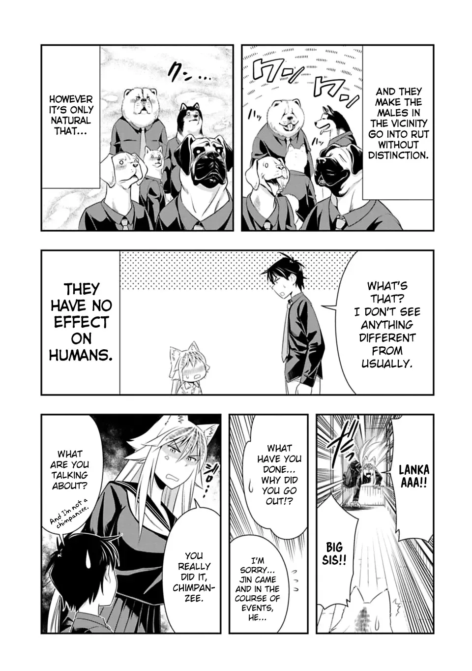 Murenase! Shiiton Gakuen Chapter 44 page 12