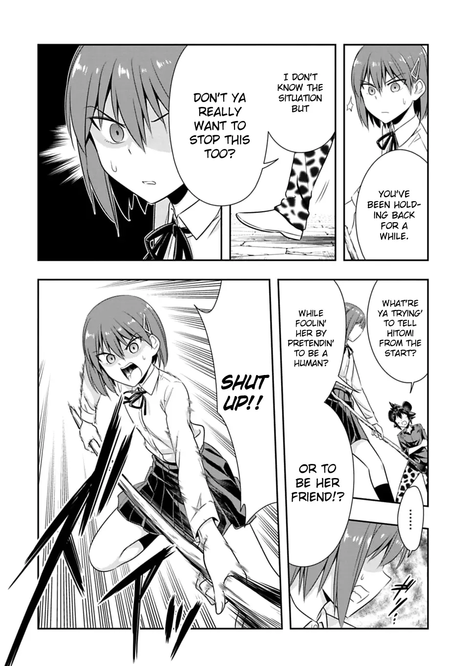 Murenase! Shiiton Gakuen Chapter 55 page 10