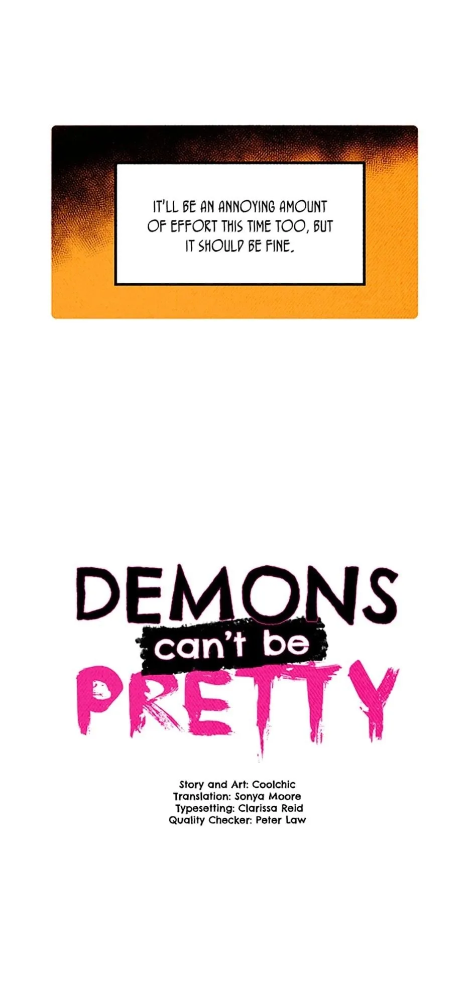Demons can't be pretty Chapter 180 page 3