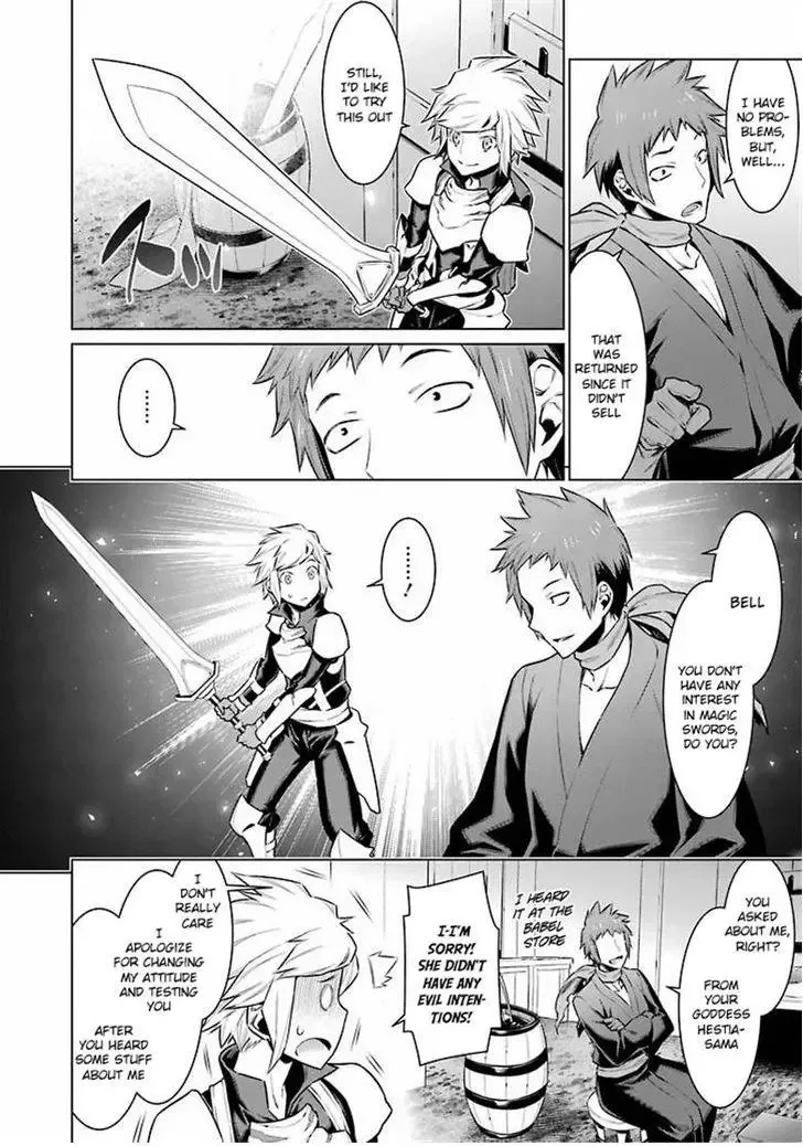 Dungeon ni Deai wo Motomeru no wa Machigatteiru Darou ka Chapter 55 page 4