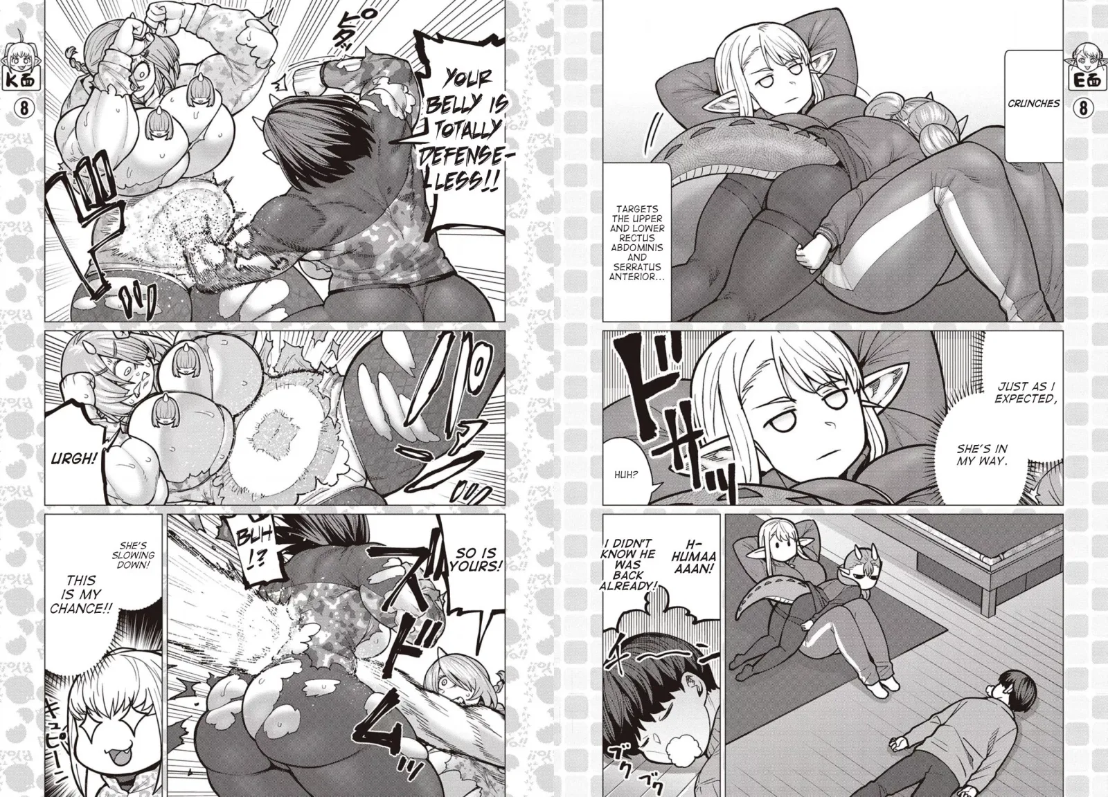 Miss Elf Can't Lose Weight Chapter 35 page 9