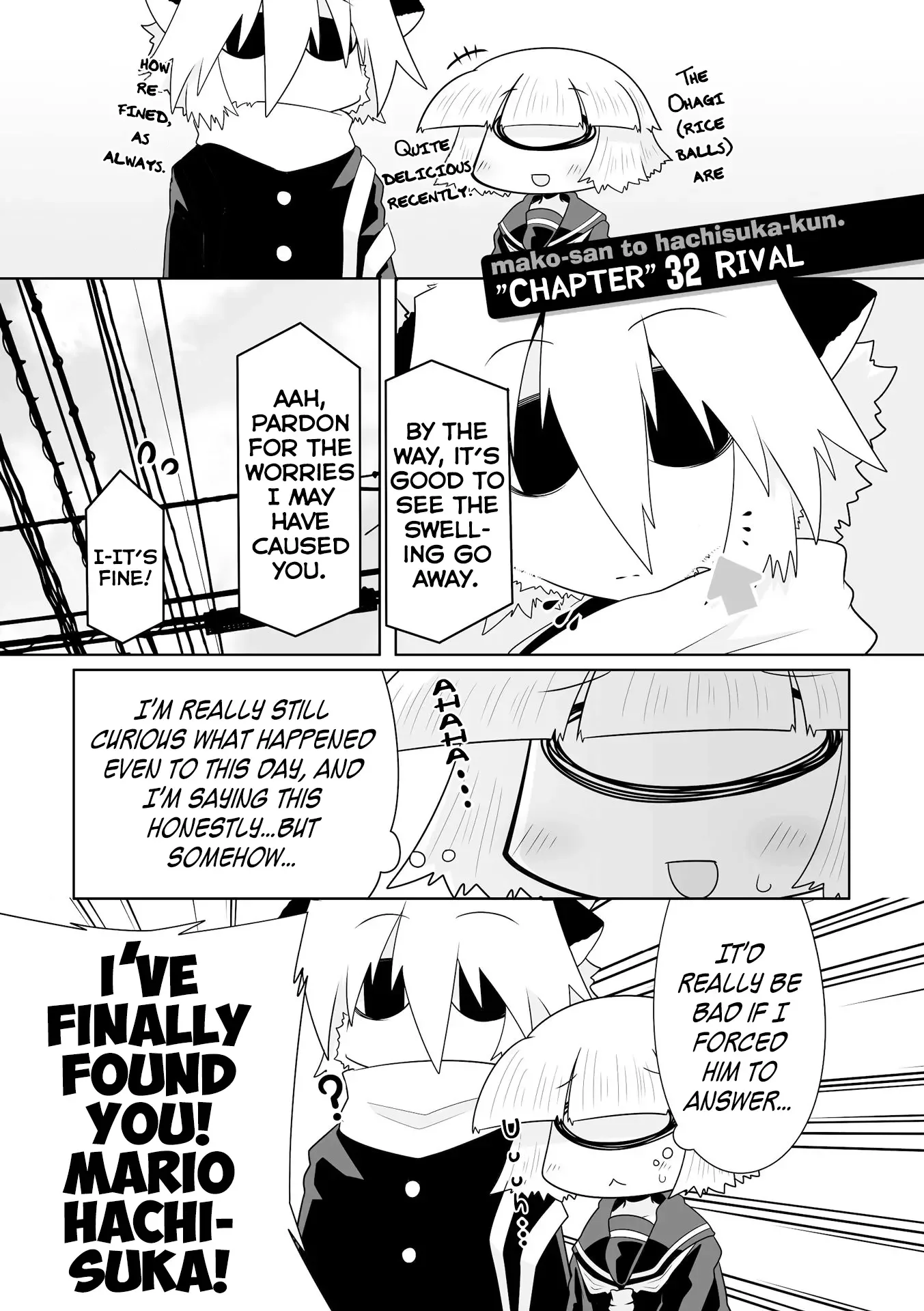 Mako-san to Hachisuka-kun. Chapter 32 page 1