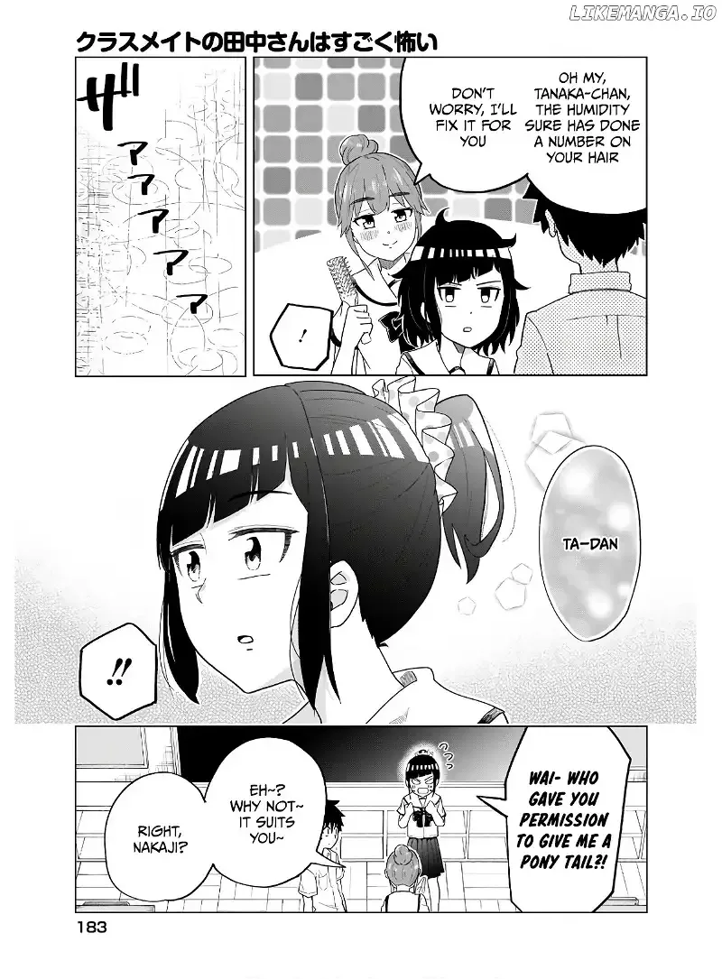 My Classmate Tanaka-San Is Super Scary Chapter 43 page 4
