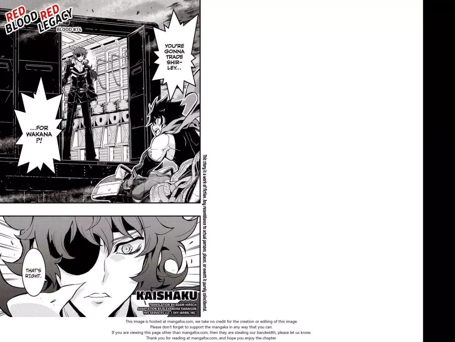 Aka Akatoretachi No Monogatari Chapter 74 page 1
