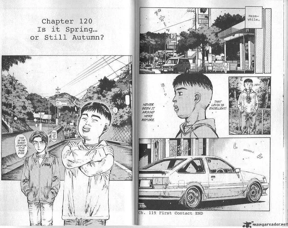 Initial D Chapter 120 page 1