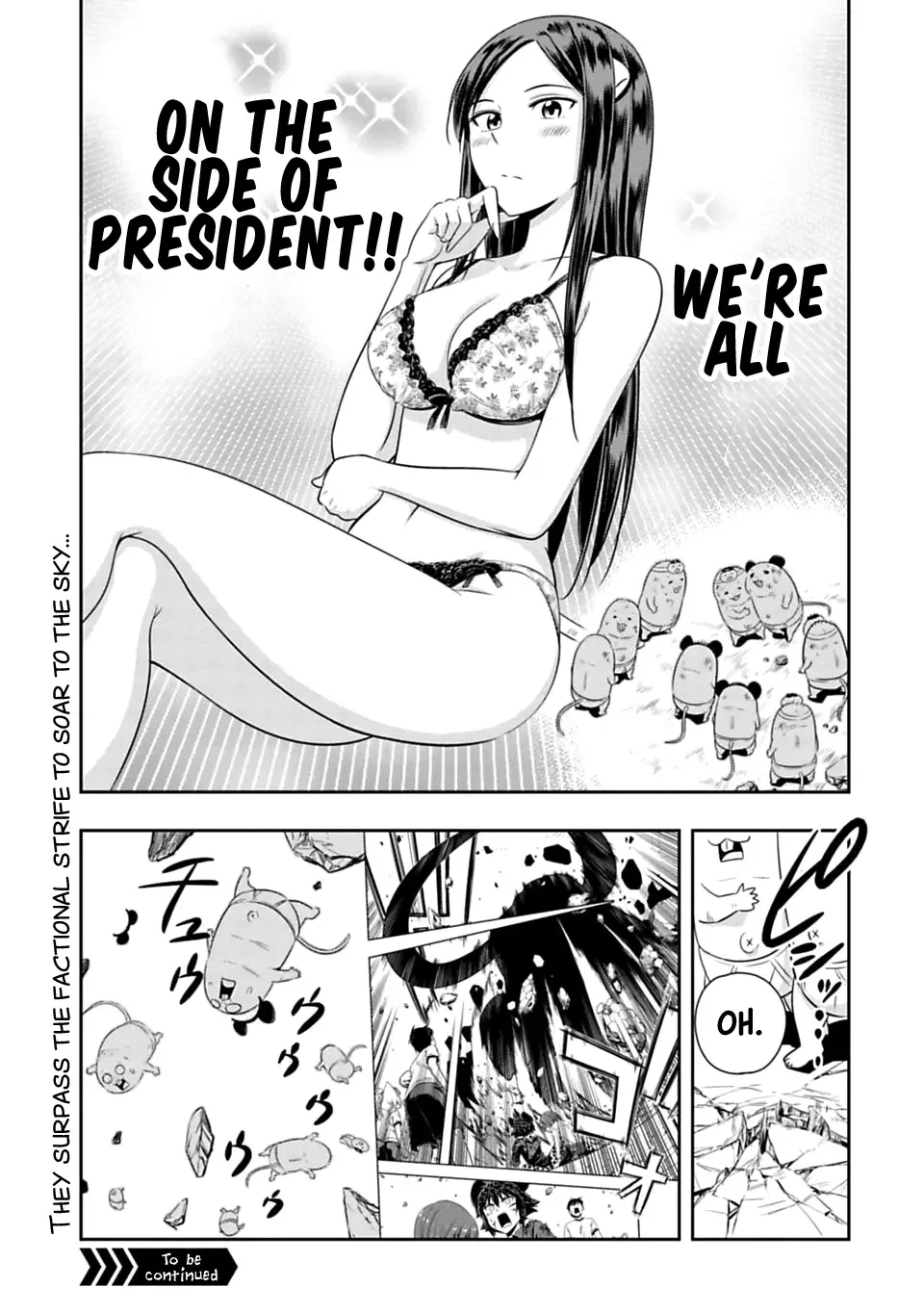 Murenase! Shiiton Gakuen Chapter 55.5 page 3