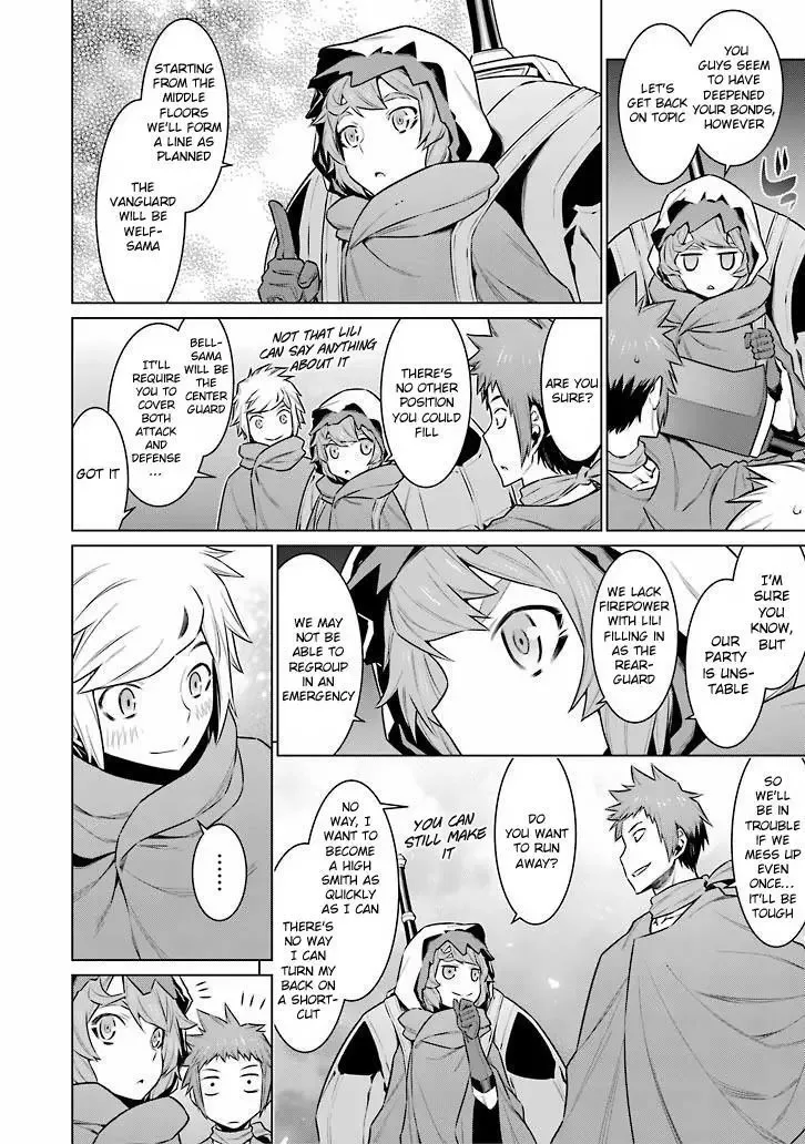 Dungeon ni Deai wo Motomeru no wa Machigatteiru Darou ka Chapter 56 page 16