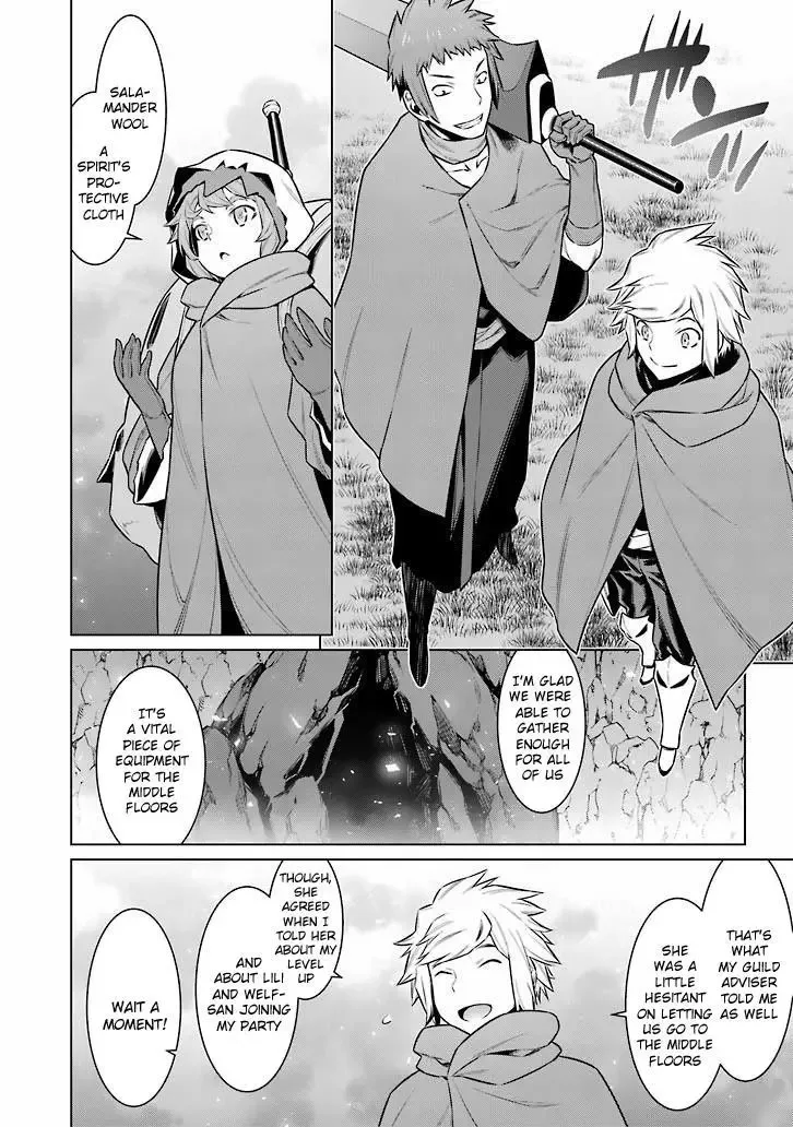 Dungeon ni Deai wo Motomeru no wa Machigatteiru Darou ka Chapter 56 page 14