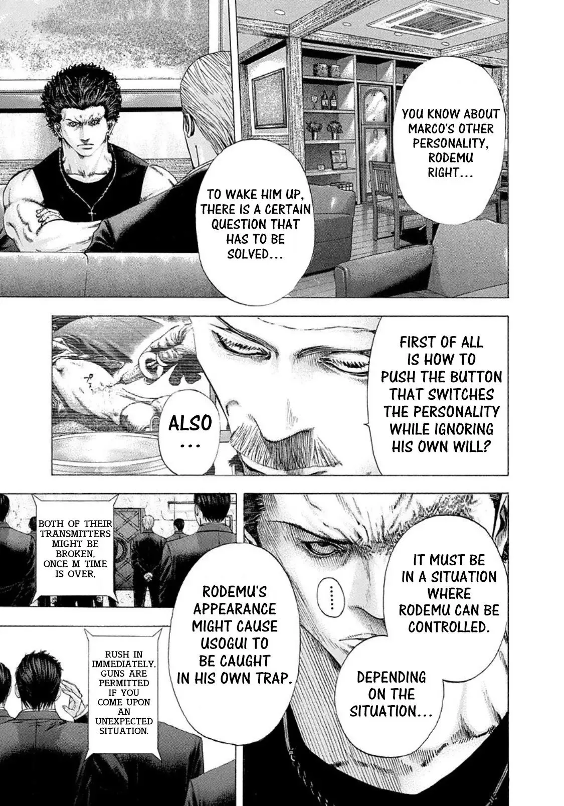 Usogui Chapter 129 page 4