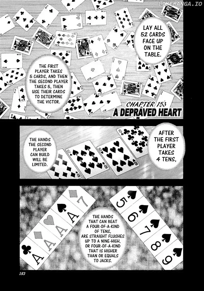 Usogui Chapter 153 page 1