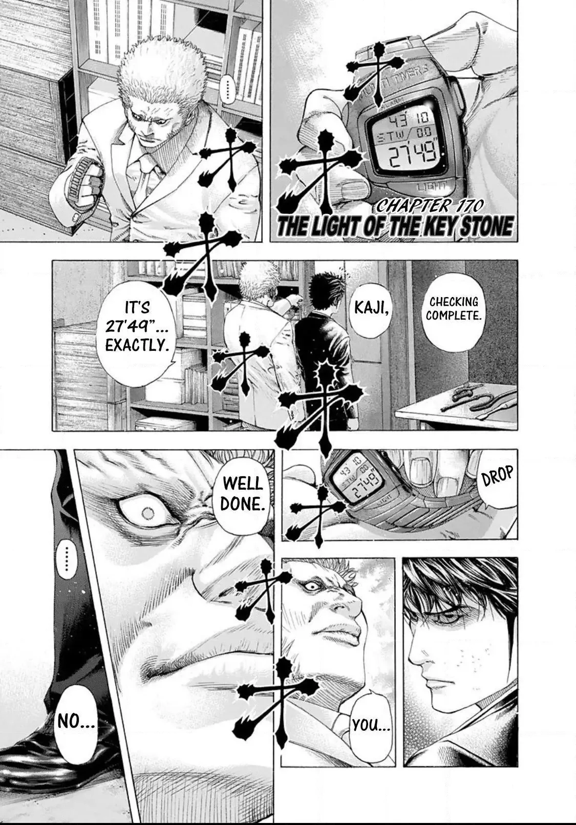 Usogui Chapter 170 page 1