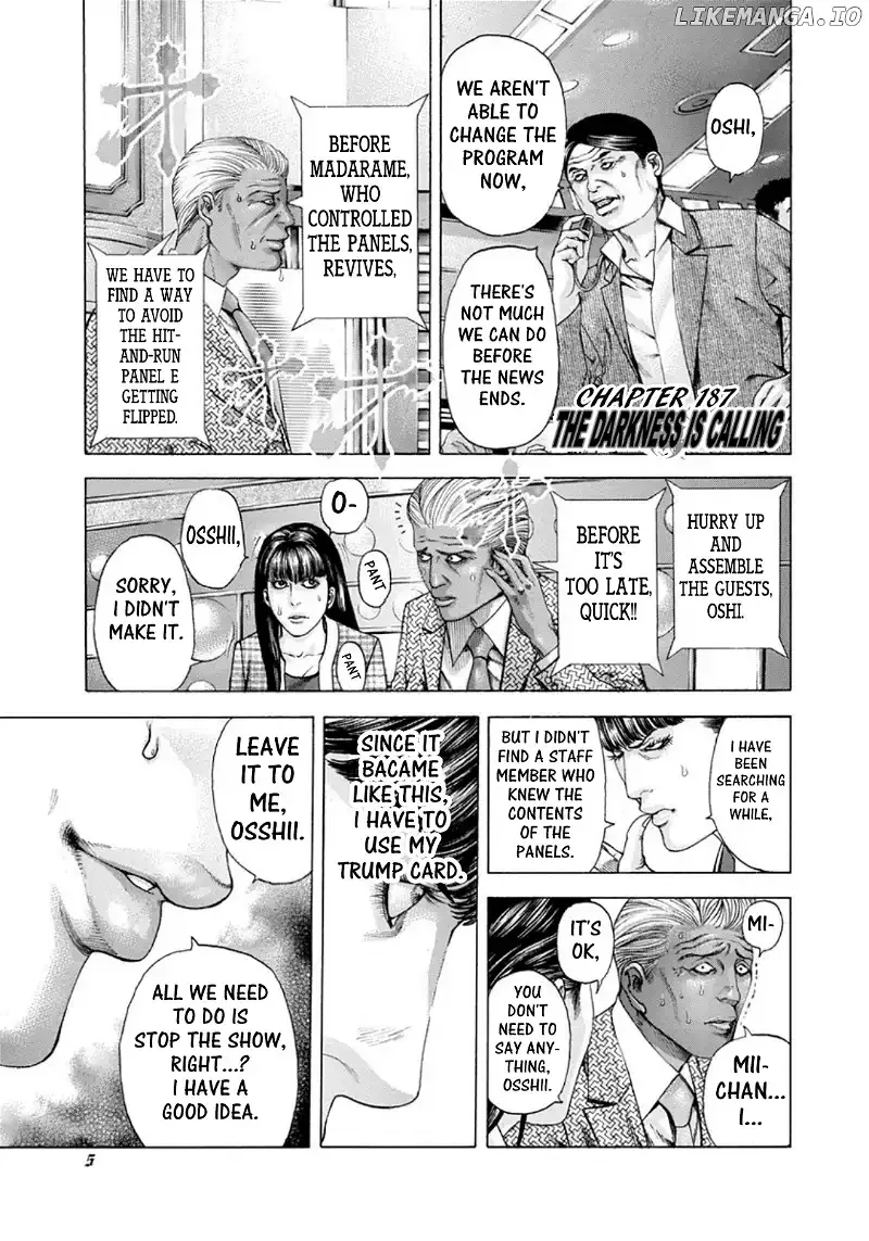 Usogui Chapter 187 page 1