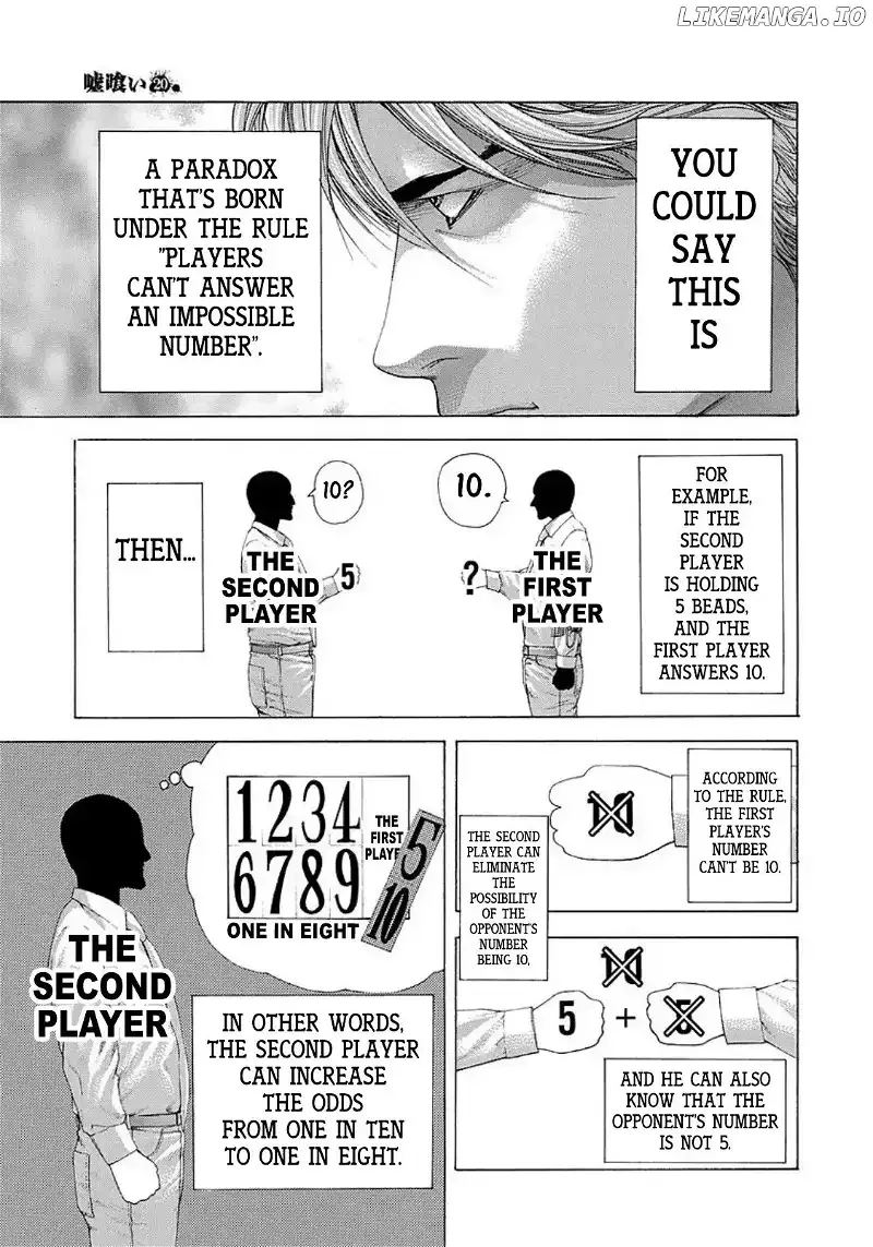 Usogui Chapter 211 page 9