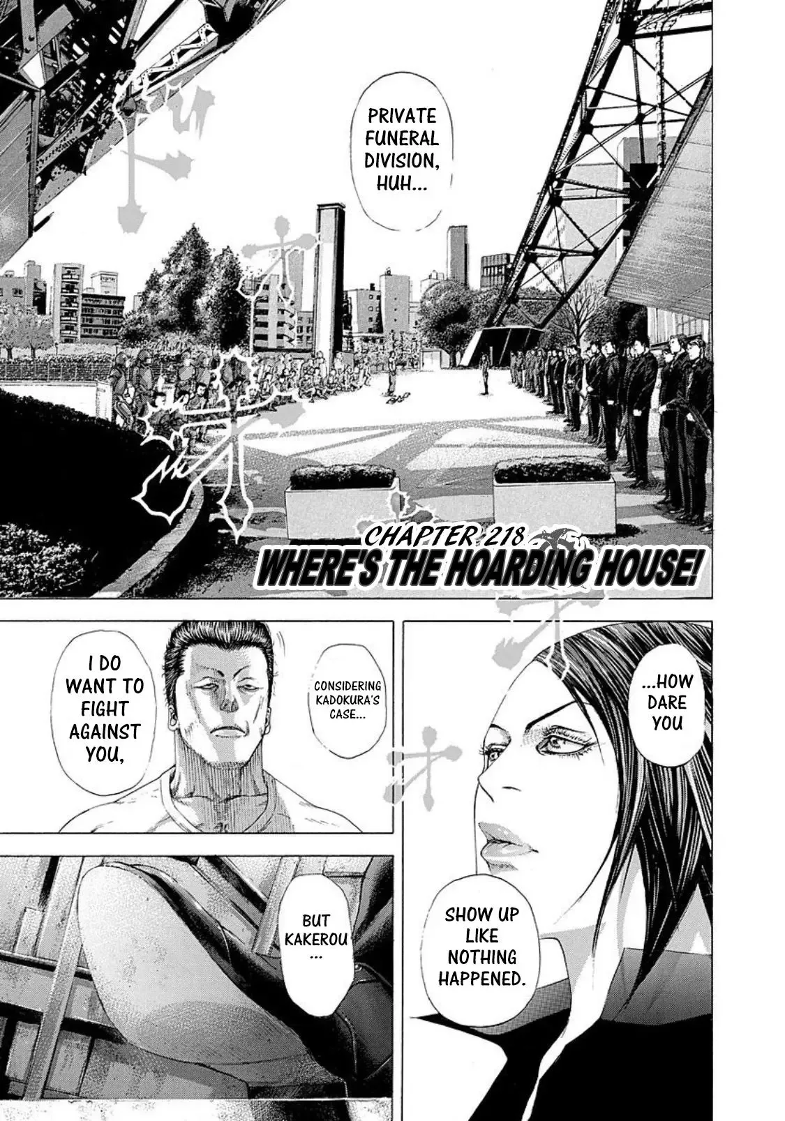 Usogui Chapter 218 page 1