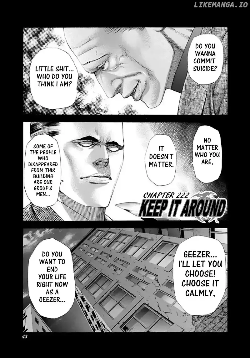 Usogui Chapter 222 page 1