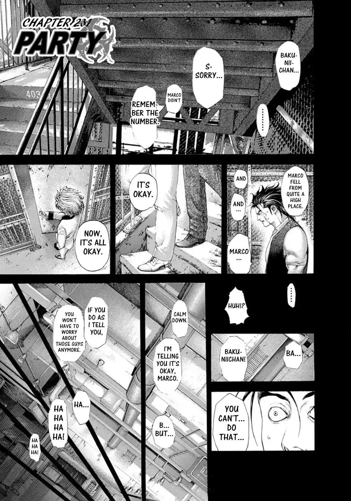 Usogui Chapter 231 page 1