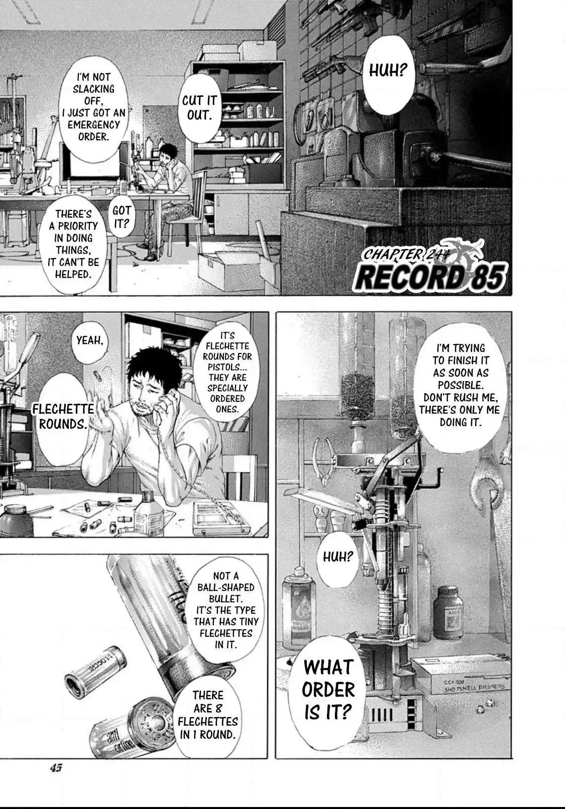 Usogui Chapter 244 page 1