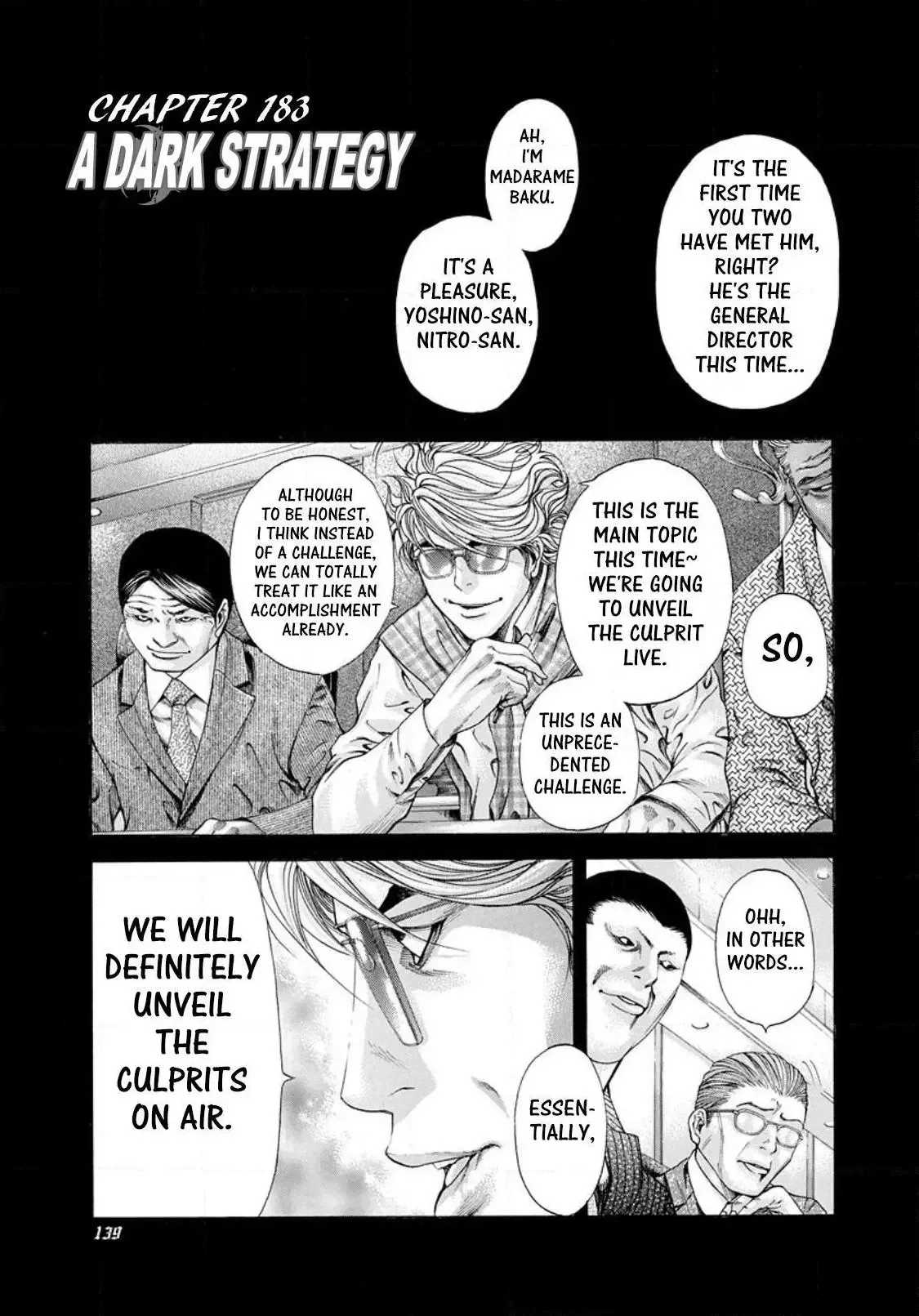Usogui Chapter 183 page 1