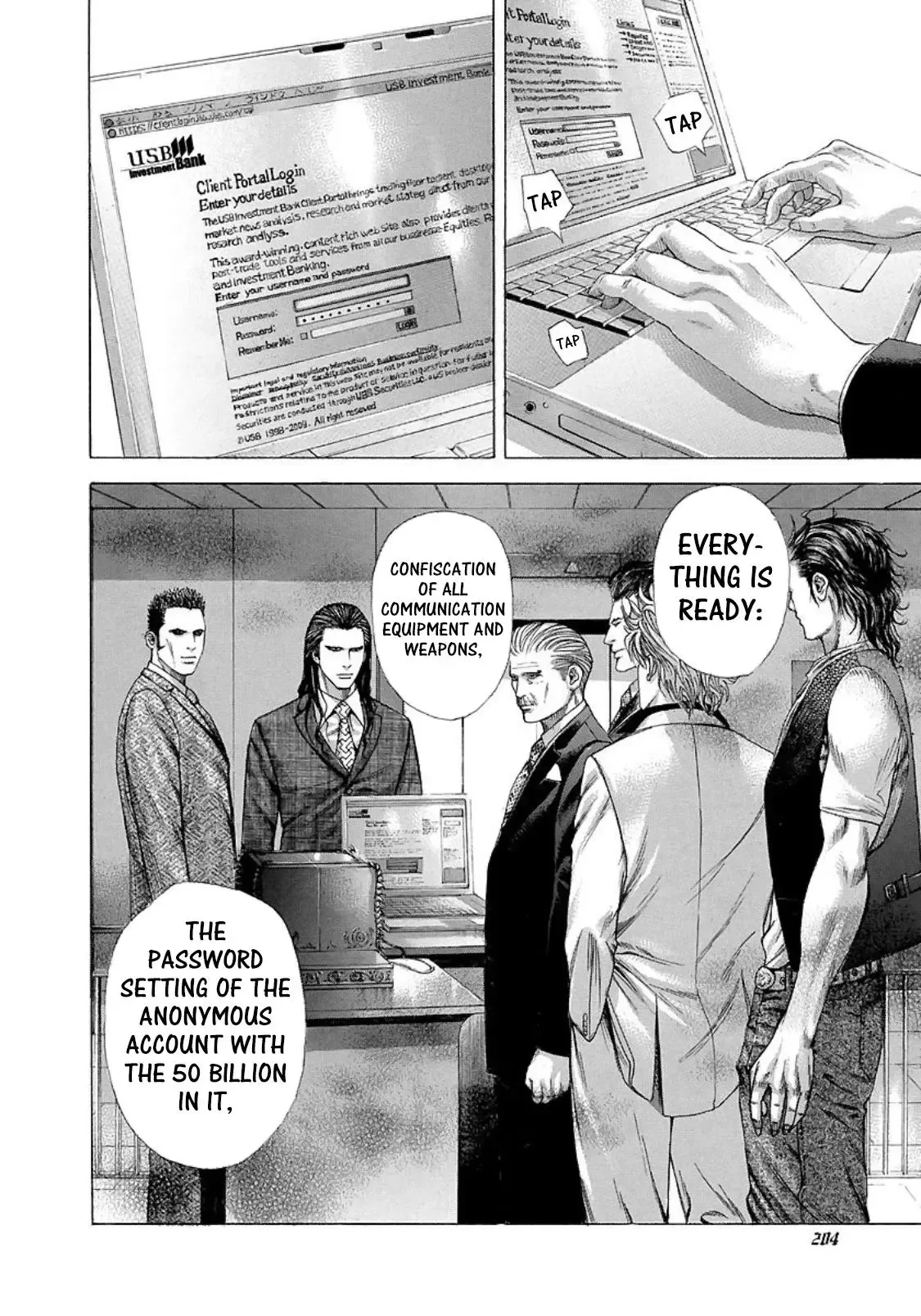 Usogui Chapter 208 page 12