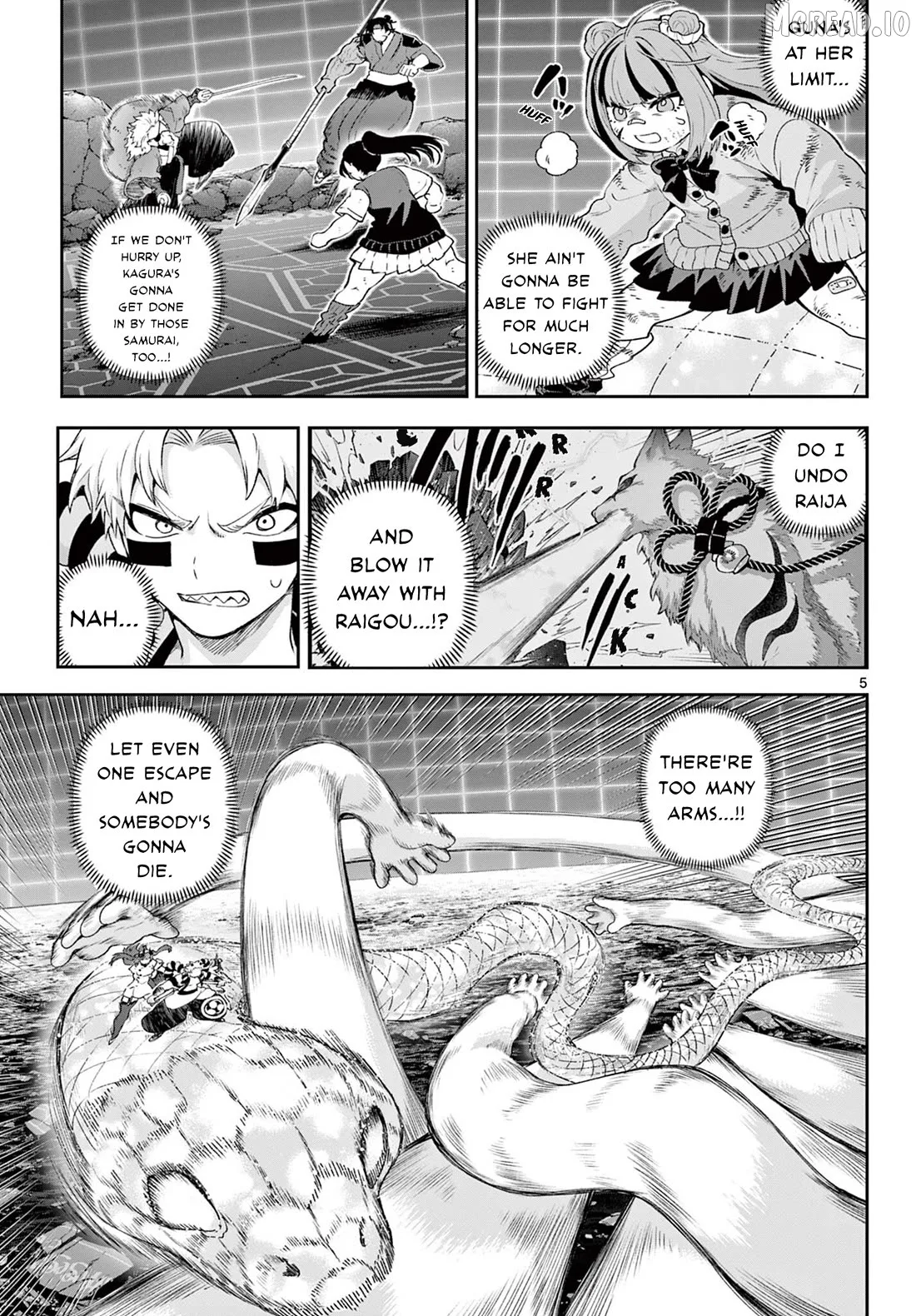 KaguRai: Kagura to Raito Chapter 45 page 5