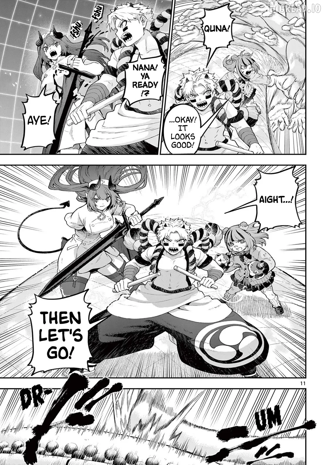 KaguRai: Kagura to Raito Chapter 45 page 11