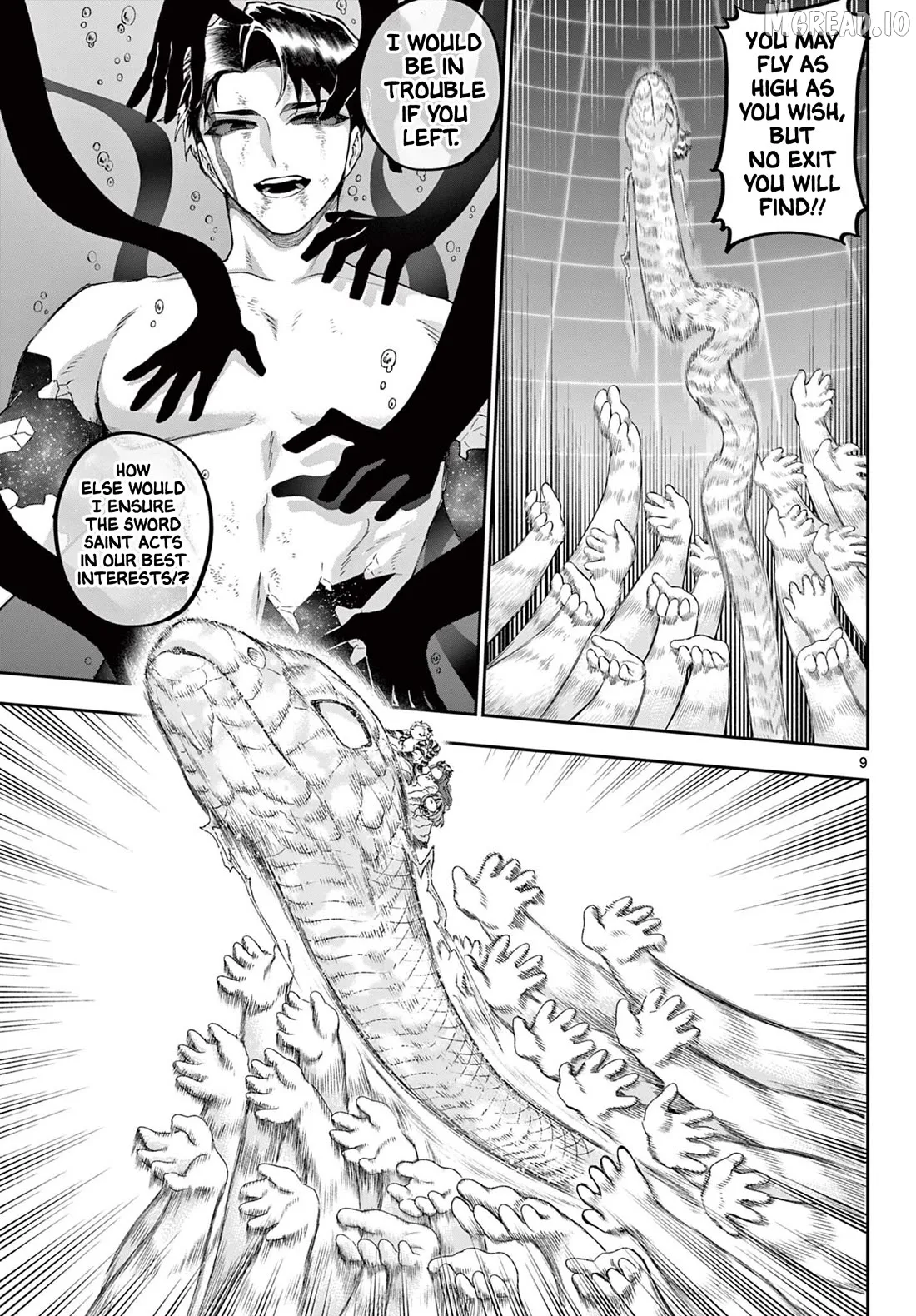 KaguRai: Kagura to Raito Chapter 45 page 9