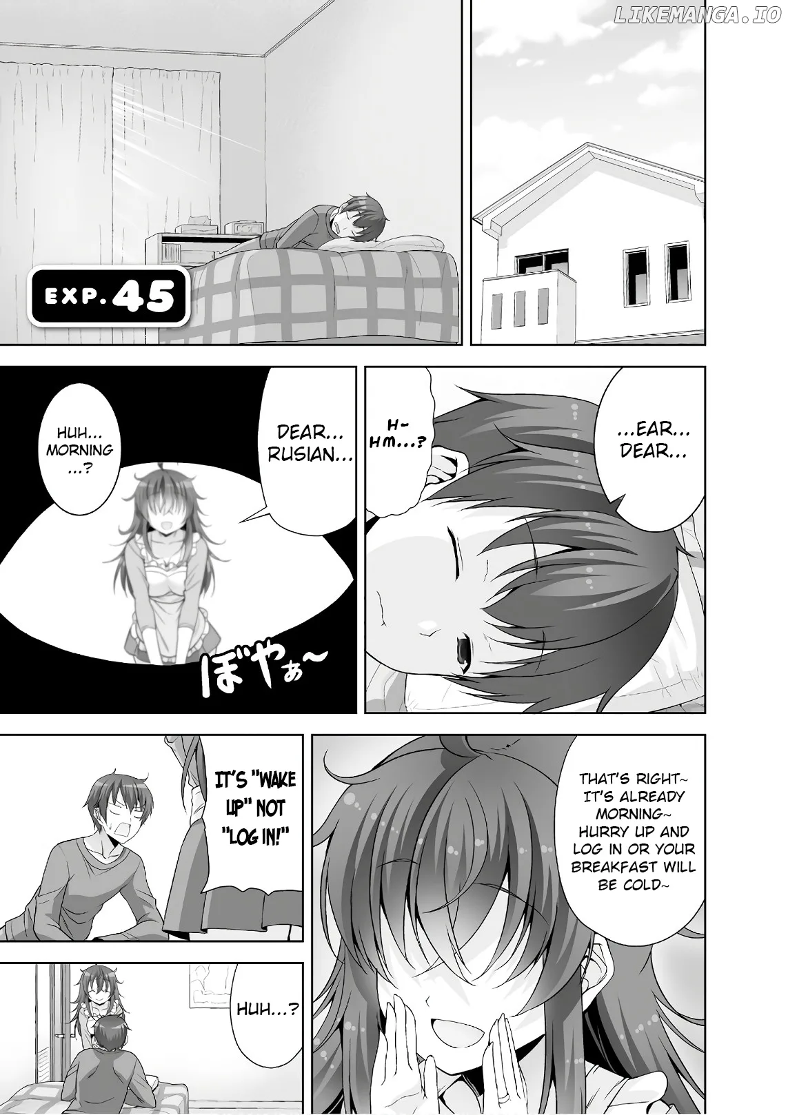 Netoge no Yome wa Onnanoko ja Nai to Omotta? Chapter 45 page 1