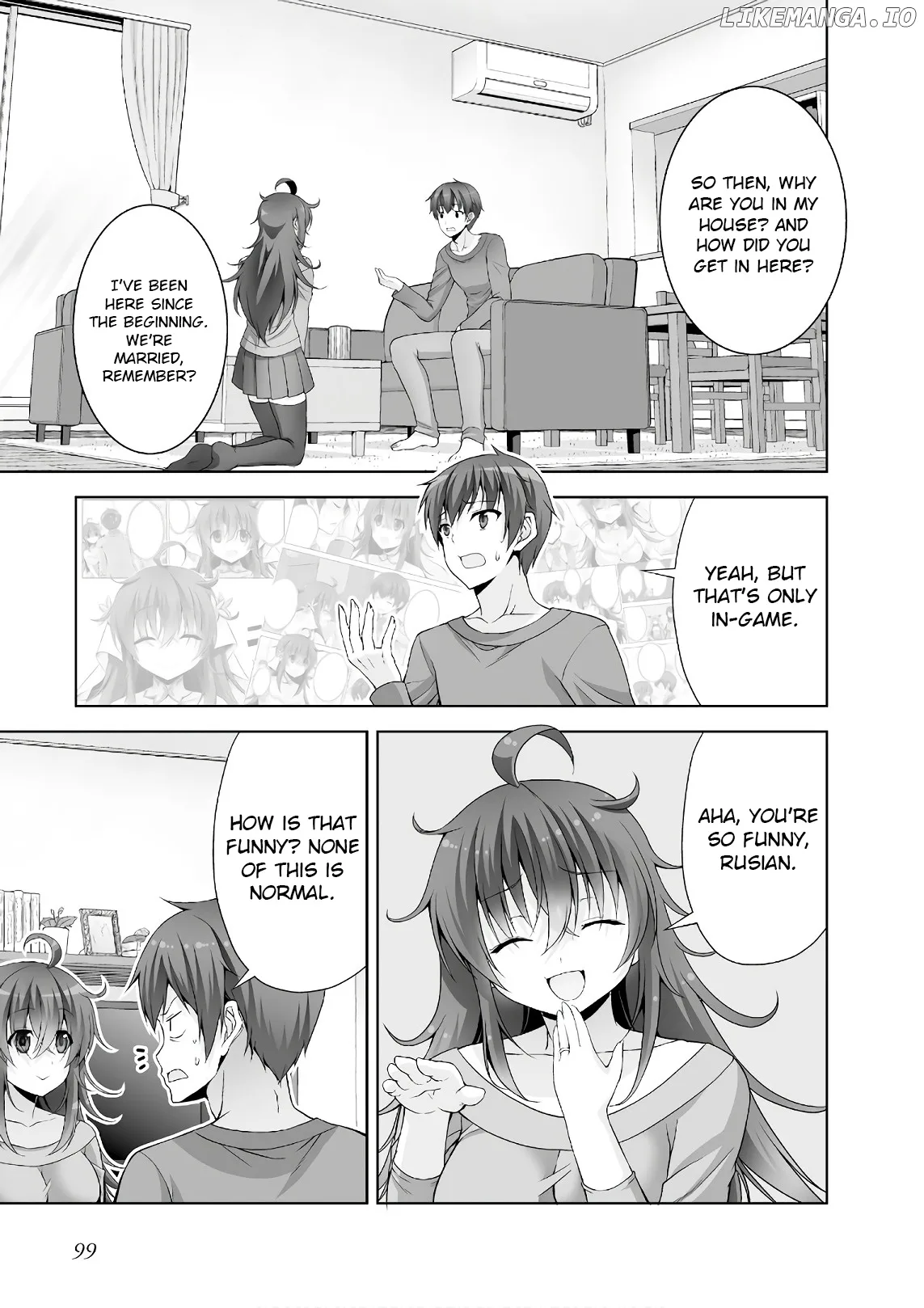 Netoge no Yome wa Onnanoko ja Nai to Omotta? Chapter 45 page 7