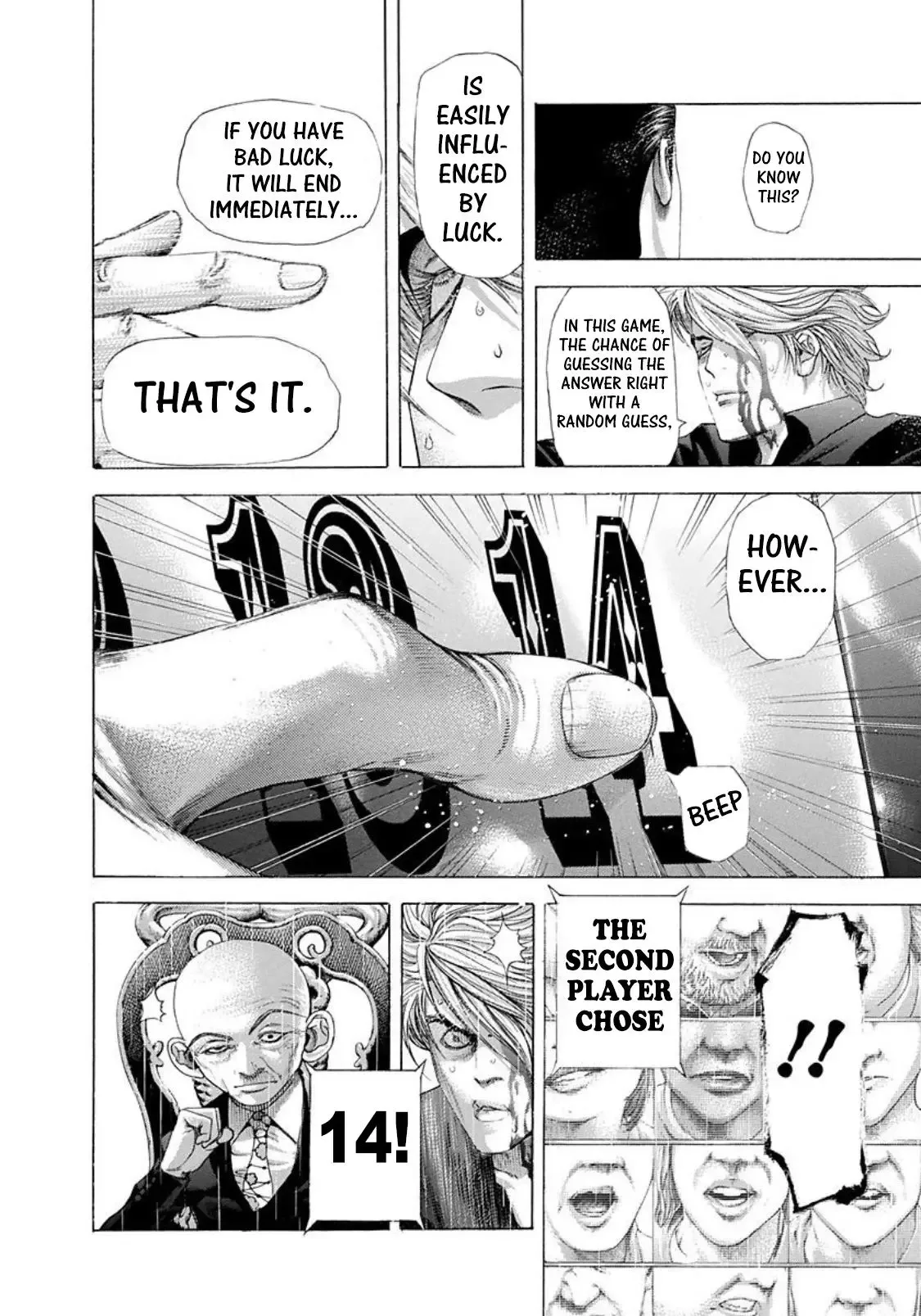 Usogui Chapter 230 page 4