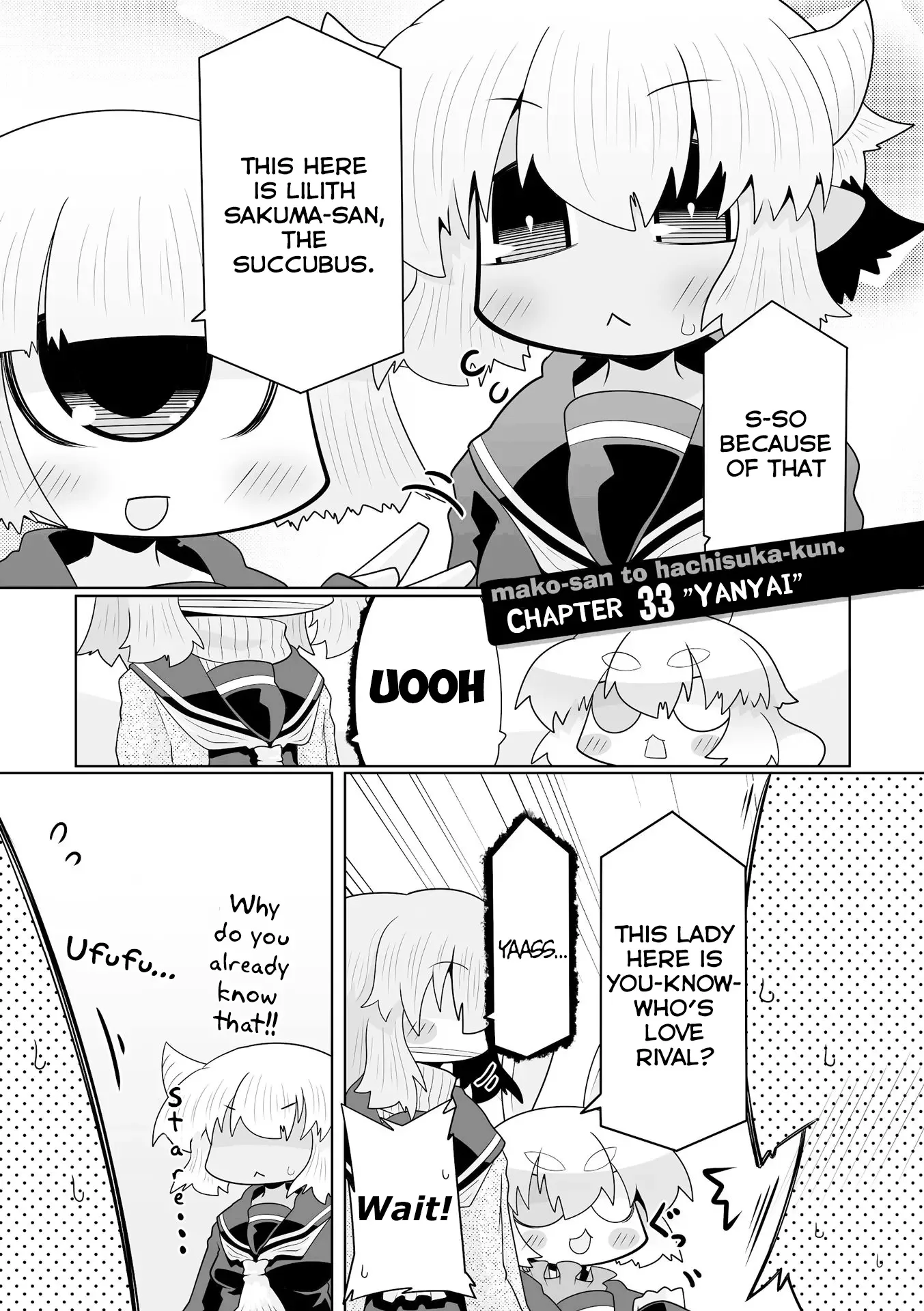 Mako-san to Hachisuka-kun. Chapter 33 page 1